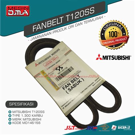 Jual Fan Belt Tali Kipas Mitsubishi T Ss Karbu Carbu Shopee