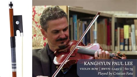 Kanghyun Paul Lee Violin Bow Cristian Fatu At The Metzler Violin Shop Youtube