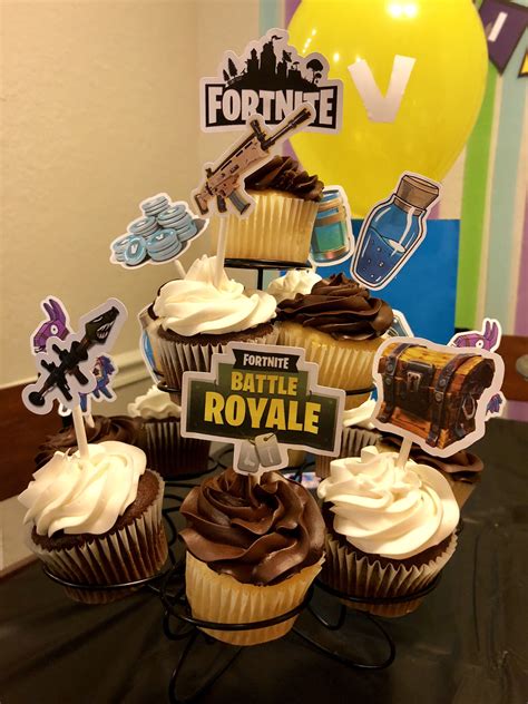 Fortnite Cupcakes Diy Do It Yourself