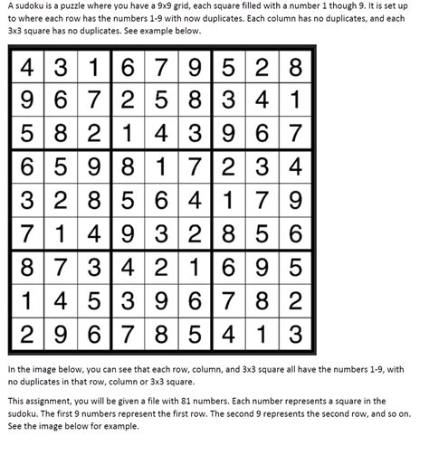 Solved A Sudoku Is A Puzzle Where You Have A 9×9 Grid Each