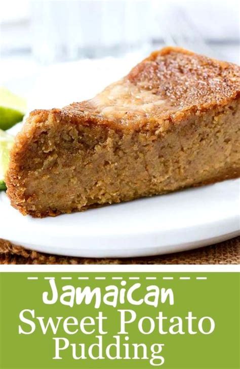 Vegan Jamaican Sweet Potato Pudding Is The Vegan Version Of This Popular Dessert Enjoy Sweet