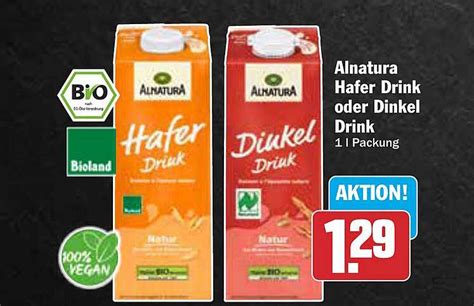 Alnatura Hafer Drink Oder Dinkel Drink Angebot Bei AEZ