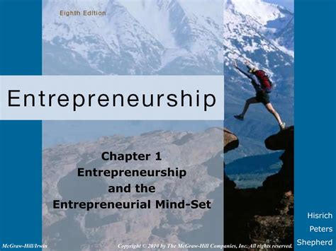 Entrepreneurship Chapter 1 Ppt