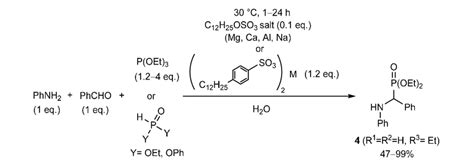 Scheme 67 The Use Of Magnesium Salts Of Dodecyl Sulfonic Or Download Scientific Diagram