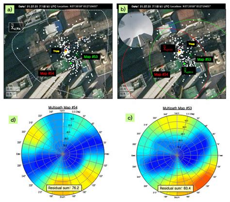 Example Of Application Of Map Selection Algorithm A Distribution Of