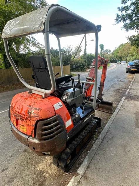 Digger Bidder Kubota Kx Mini Digger