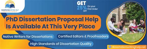 Expert Phd Dissertation Proposal Help Acclaimed Service