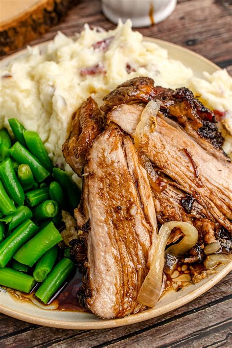 Slow Cooker Brown Sugar Pork Roast