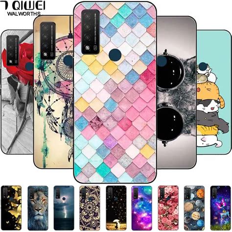 Pour Tcl 20 R 5g Étui Silicone Souple Luxe Coques De Téléphone Pour Tcl