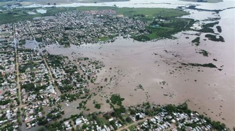 Cheias No Rs Rio Uruguai Está Acima Da Cota De Inundação E Com