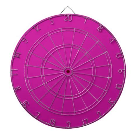 Hot Neon Pink Dart Board Zazzle