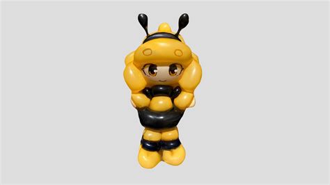 [balloondoll]bee Vtuber 2022 12 13 3d Model By Uu Uzuka [54c0d89] Sketchfab