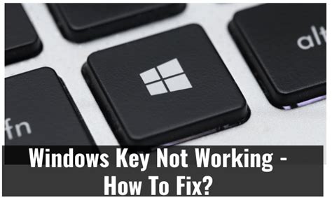 Windows Key Woes Fix It Yourself Easy Steps