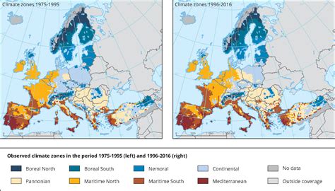 Climate Map Of Europe