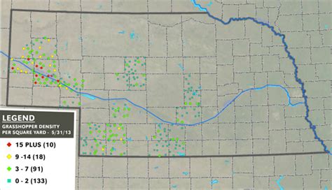 Continued Good News For Grasshopper Risk On Rangeland Unl Cropwatch June 6 2013 Cropwatch