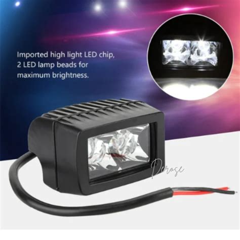 Car Led Lamp Sport Light Led Inch Square W White Work Light Led