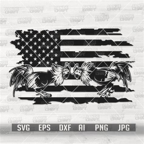 Us Cockfighting Svg Cockpit Clipart Cock Fighting Stencil Cockfighter