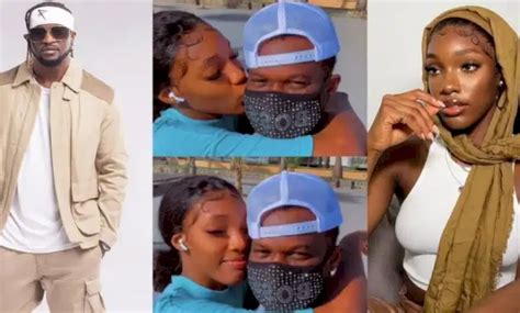 Paul Okoye And Lover Ivy Ifeoma Display Public Affection While On