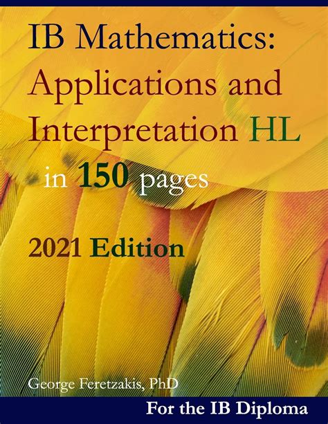 Ib Mathematics Applications And Interpretation Hl In Pages