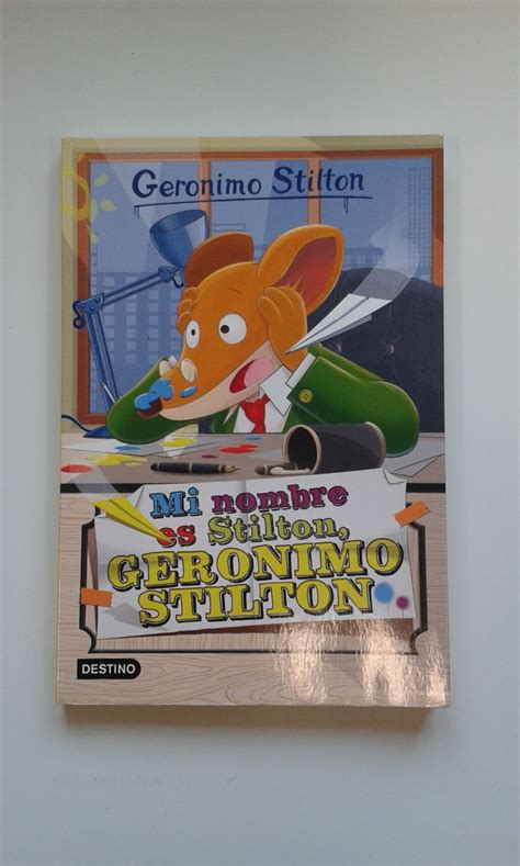 Mi Nombre Es Stilton Geronimo Stilton Amica Librería Solidaria