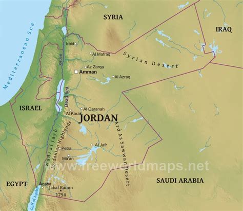 Arriba 91 Imagen De Fondo Mapa De Jordania En El Mundo El último 11 2023