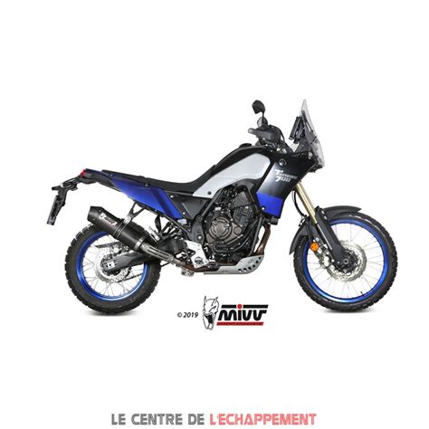 Silencieux Mivv Slip On Yamaha Tenere Coupelle Carbone