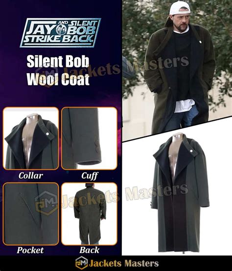 Kevin Smith Jay And Strike Back Silent Bob Trench Coat Jackets