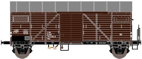 Exact Train Bb Gedeckter G Terwagen Ep Iv