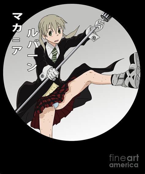 Soul Eater Japanese Art Maka Albarn Drawing by Fantasy Anime