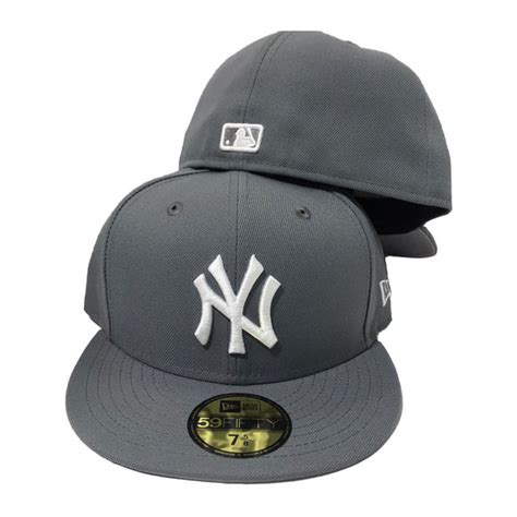 New Era New York Yankees Storm Gray 59fifty Fitted Hat Sports World 165