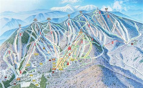 Sunday River Piste Map | trails & marked ski runs | SNO