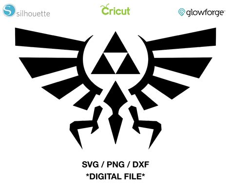 Design Bundle Legend Of Zelda Svg Png Dxf Cut Files For Etsy