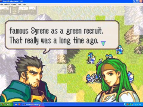 Gilliam Talk Syrene Support C Fire Emblem 8 VBA YouTube