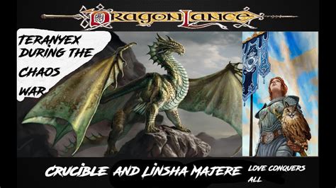 Crucible And Linsha Majere Love And War Dragonlance Lore Youtube