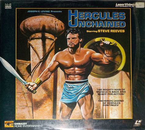 Peplum Tv Hercules Unchained 1959 On Laserdisc