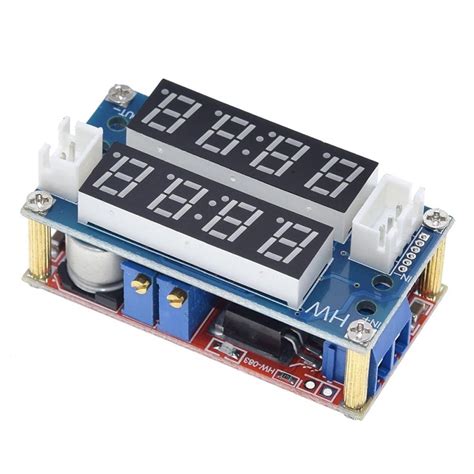 A Adjustable Power Cc Cv Step Down Charge Module Led Driver Voltmeter