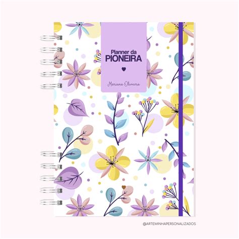 CADERNO DE CURSOS Arte Minha Personalizados