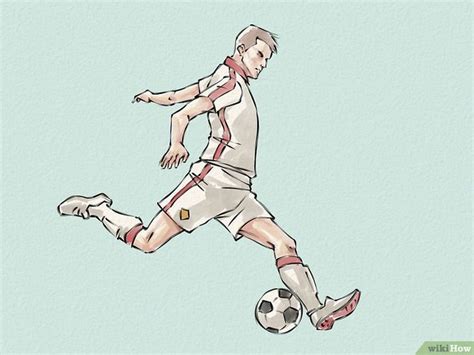 4 Ways to Draw Soccer Players - wikiHow | Soccer drawing, Soccer art ...