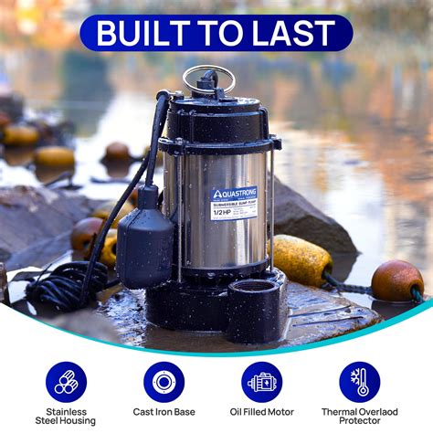 Snapklik Aquastrong Hp Sump Pump Submersible Gph