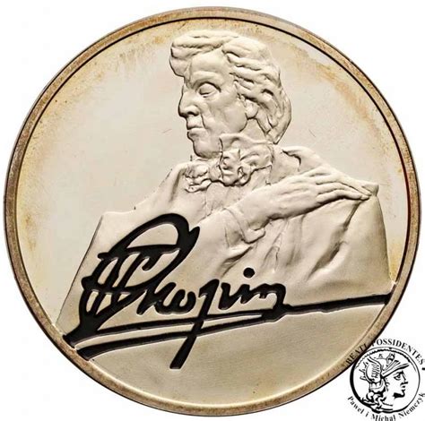 Polska Medal Fryderyk Chopin 1999 St L L Archiwum Niemczyk Pl