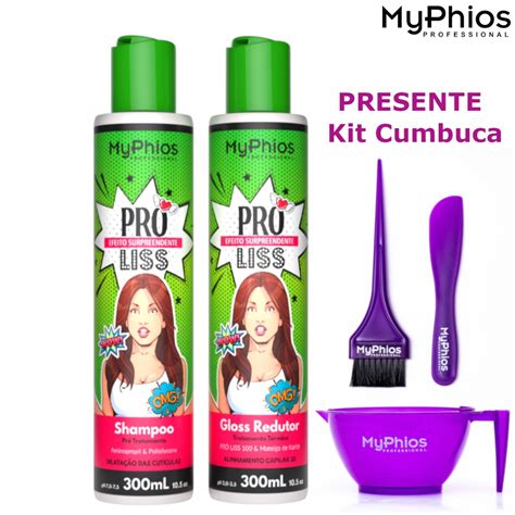 Escova Progressiva Ml Proliss Tratamento Capilar Myphios Shopee Brasil