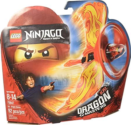 Amazon.com: LEGO NINJAGO Kai - Dragon Master 70647 Building Kit (92 ...