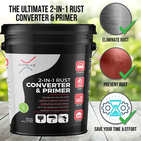 2 In 1 Rust Converter And Metal Primer Xion Lab