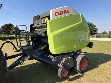 Claas Variant 360 Round Baler Prc Agricultural