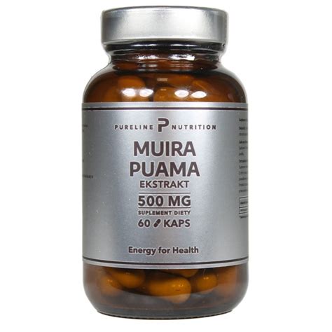 Pureline Muira Puama ekstrakt 500 mg 60 kap.