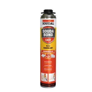 Soudabond Easy Gun Klej Budowlany 750ml SOUDAL