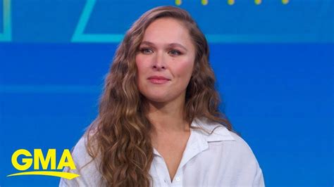 Ronda Rousey Talks New Memoir Our Fight YouTube