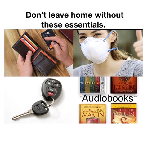 Dont Leave Home Without These Essentials Audiobooks The ShyMaid