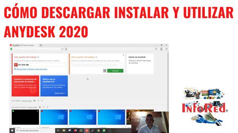 Cómo Descargar Instalar y Utilizar AnyDesk YouTube