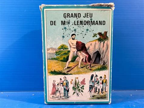 ANCIEN JEUX DE Carte B P GRIMAUD Grand Jeu De Mlle LENORMAND EUR 40